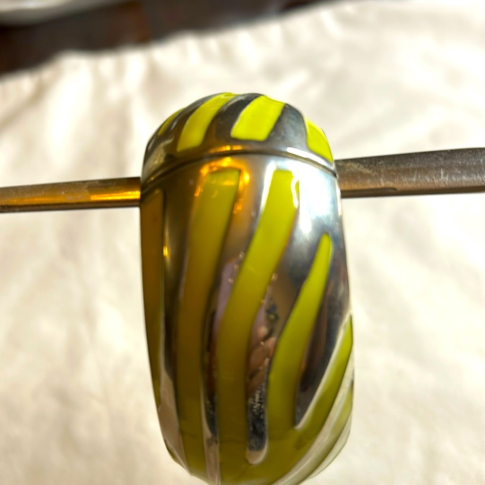 Vintage zebra bracelet